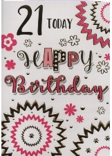 21 Today Happy Birthday
